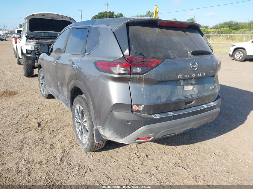 Vin: 5n1bt3ba1pc876913, lot: 46321881, nissan rogue sv fwd 20233