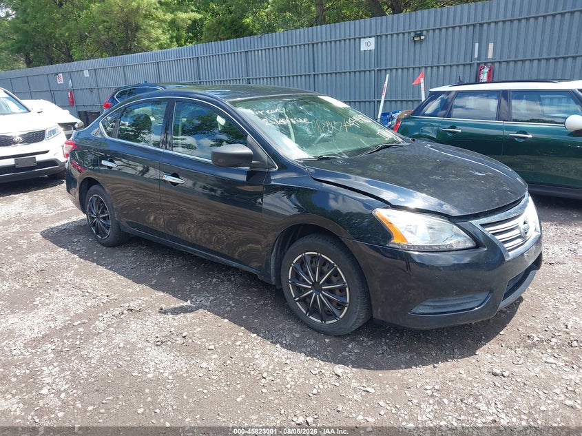 Vin: 3n1ab7apxfy263617, lot: 46321882, nissan sentra sv 2015 img_1