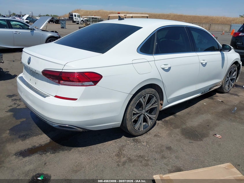 Vin: 1vwsa7a30mc008642, lot: 46321887, volkswagen passat 2.0t se 20214