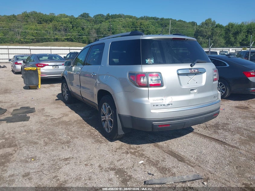 Vin: 1gkkvrkd8ej130144, lot: 46321900, gmc acadia slt-1 20143