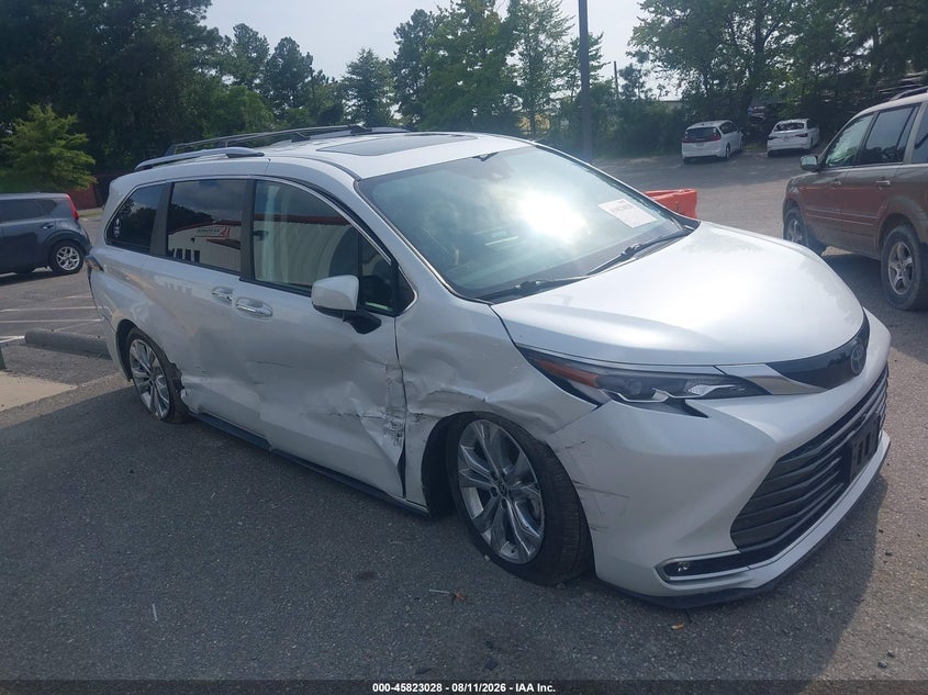 TOYOTA SIENNA 2022 VIN 5TDERKEC3NS093577