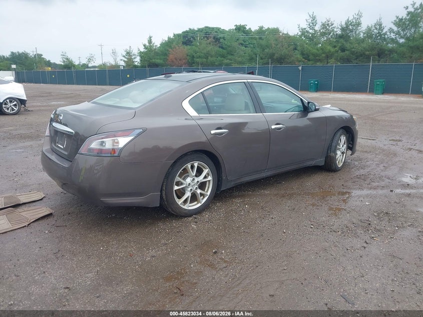 Vin: 1n4aa5ap6ec473021, lot: 46321915, nissan maxima 3.5 sv 20144