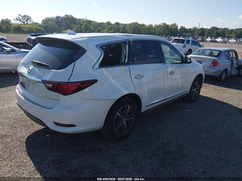 Vin: 5n1dl0mmxjc530087, lot: 46321920, infiniti qx60 20184