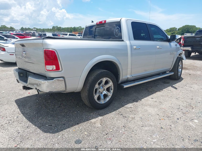 Vin: 1c6rr6nt1hs856448, lot: 46321932, ram 1500 laramie  4x2 5'7 box 20174