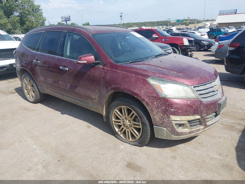 Vin: 1gnkrgkd9fj211389, lot: 46321934, chevrolet traverse lt 2015 img_1