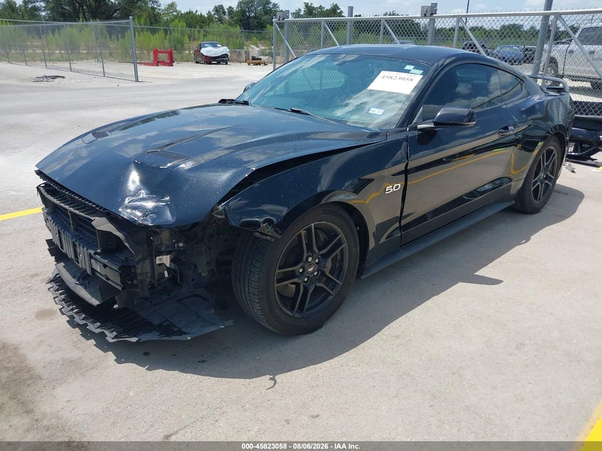 Vin: 1fa6p8cf2j5122308, lot: 46321939, ford mustang gt premium 20182