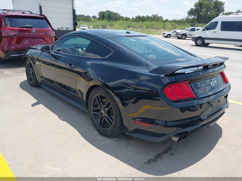 Vin: 1fa6p8cf2j5122308, lot: 46321939, ford mustang gt premium 20183
