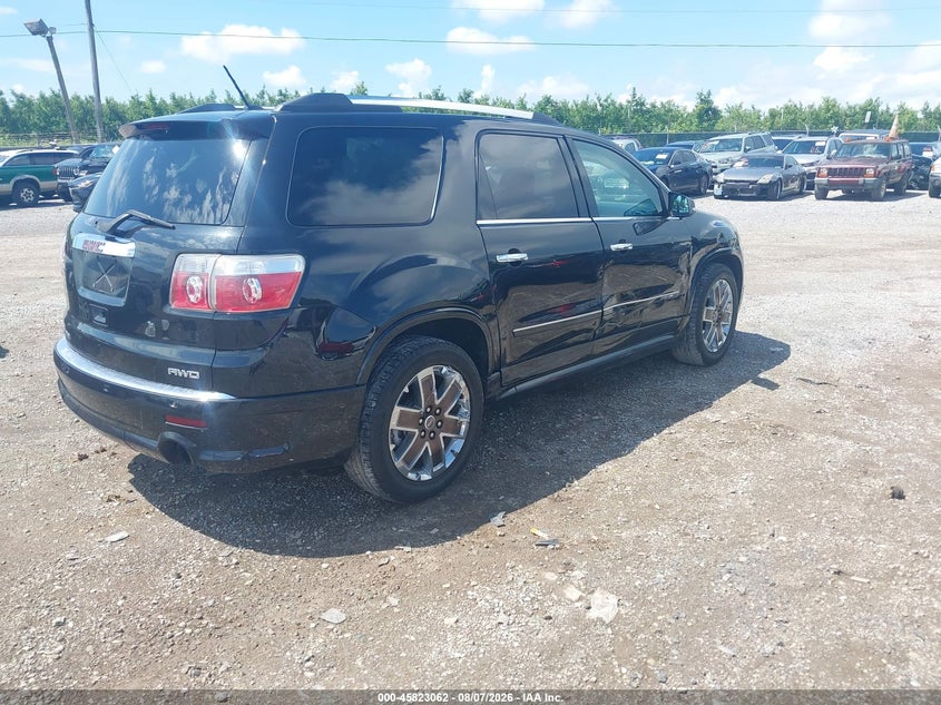 Vin: 1gkkvted4cj413842, lot: 46321943, gmc acadia denali 20124
