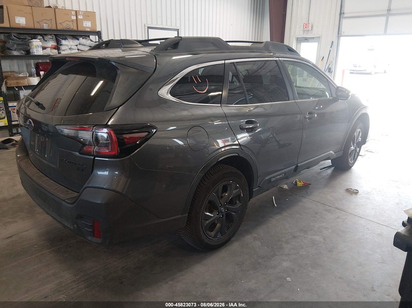 Vin: 4s4btgld3m3155536, lot: 46321954, subaru outback onyx edition xt 20214