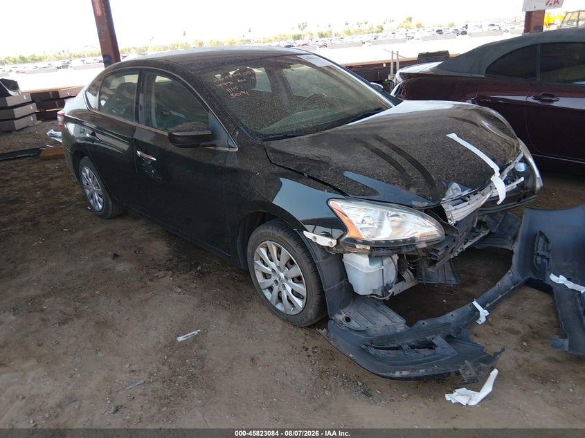 Vin: 3n1ab7ap4ey303091, lot: 46321965, nissan sentra sv 2014 img_1