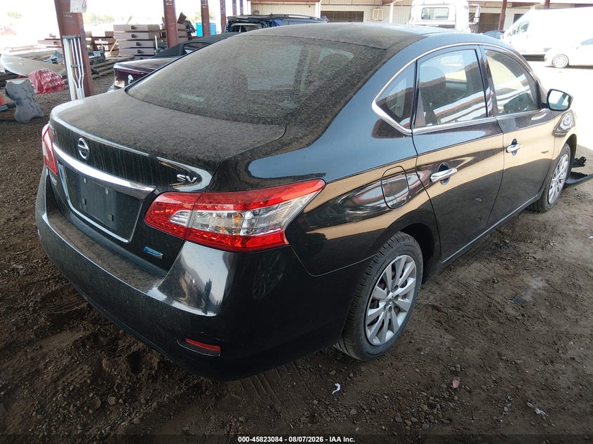 Vin: 3n1ab7ap4ey303091, lot: 46321965, nissan sentra sv 20144