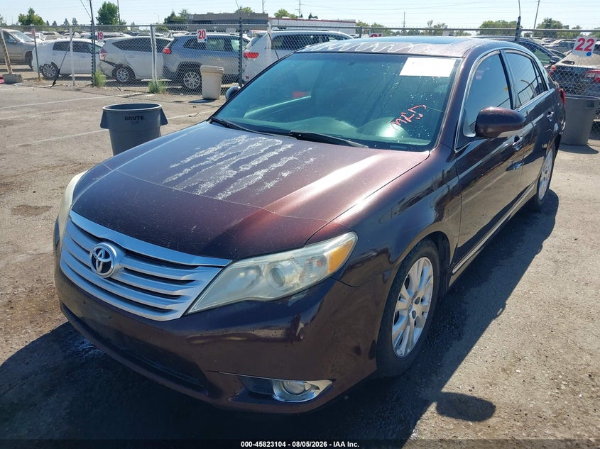 Vin: 4t1bk3db8cu462685, lot: 46321985, toyota avalon 20122