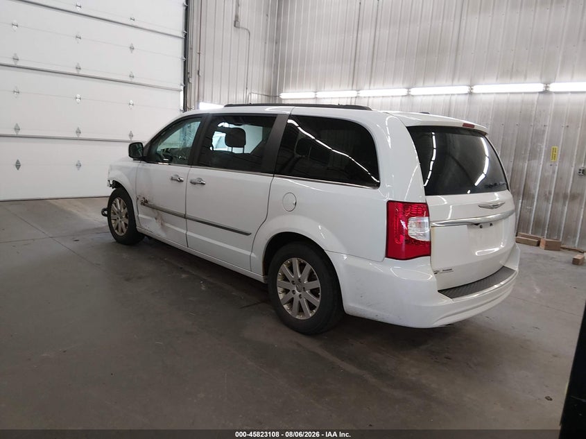 Vin: 2c4rc1bg5gr119435, lot: 46321989, chrysler town & country touring 20163