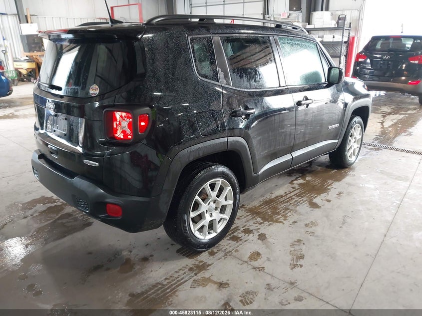 Vin: zacnjbbb5kpk30608, lot: 46321996, jeep renegade latitude 4x4 20194