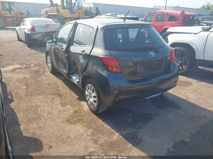Vin: vnkktud30ga062876, lot: 46321999, toyota yaris l 20163