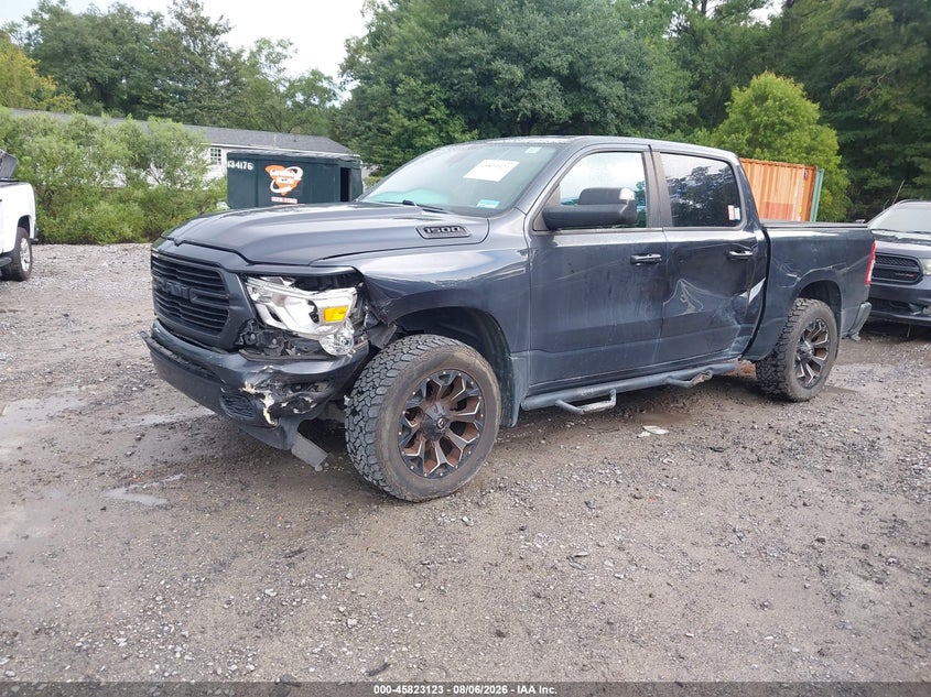 Vin: 1c6srfft0kn732001, lot: 46322003, ram 1500 big horn/lone star  4x4 5'7 box 20192