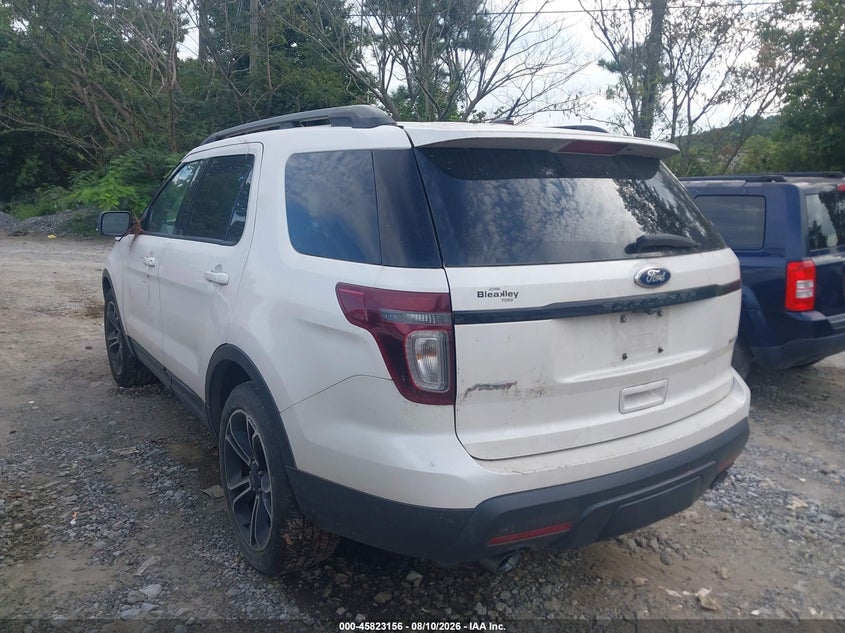 2015 FORD EXPLORER auction photo 3