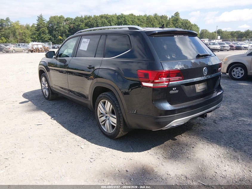 Vin: 1v2ur2ca0kc507469, lot: 46322038, volkswagen atlas 3.6l v6 se w/technology 20193