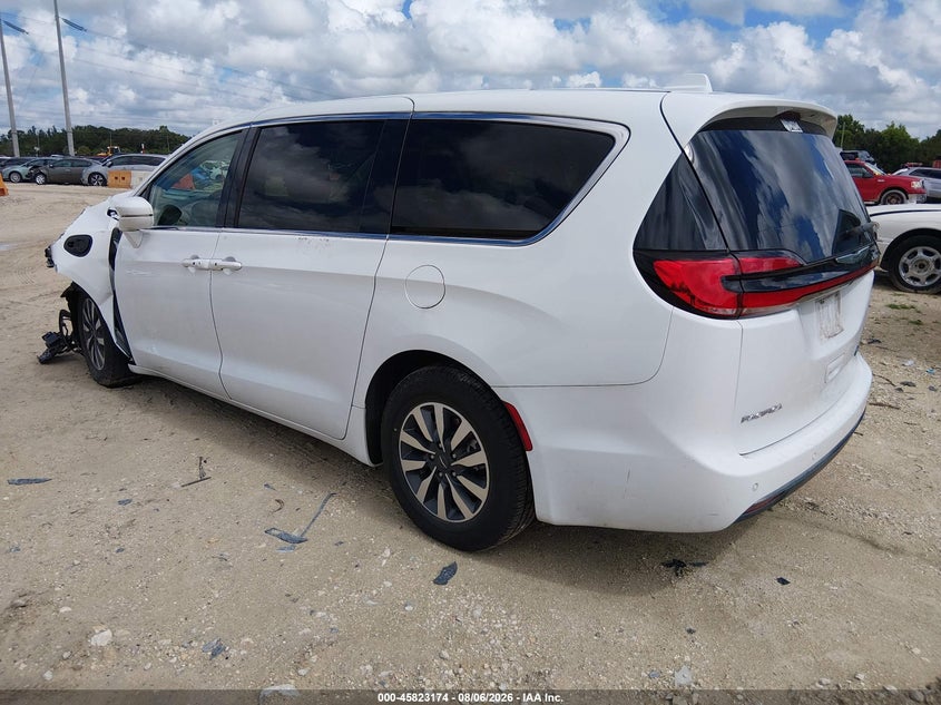 Vin: 2c4rc1l79nr136959, lot: 46322055, chrysler pacifica hybrid touring l 20223
