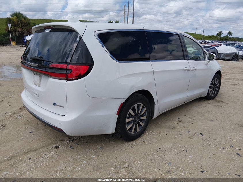 Vin: 2c4rc1l79nr136959, lot: 46322055, chrysler pacifica hybrid touring l 20224