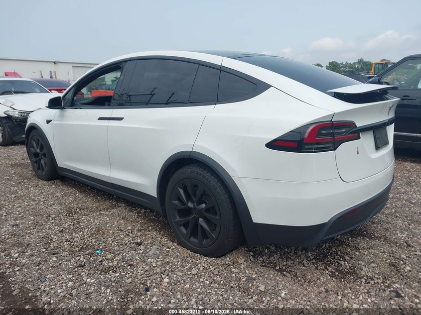 Vin: 7saxcbe50nf364131, lot: 46322093, tesla model x dual motor all-wheel drive 20223