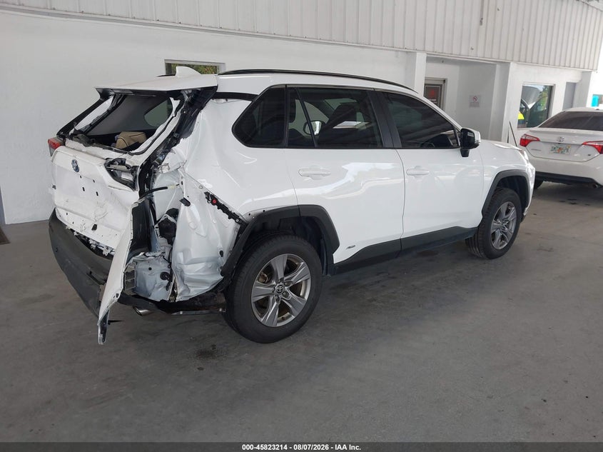 Vin: 4t3rwrfv9nu059936, lot: 46322095, toyota rav4 hybrid xle 20224
