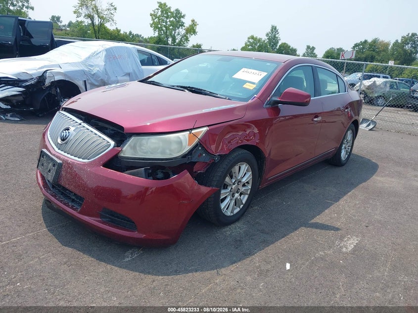 Vin: 1g4ga5ec1bf329040, lot: 46322114, buick lacrosse cx 20112