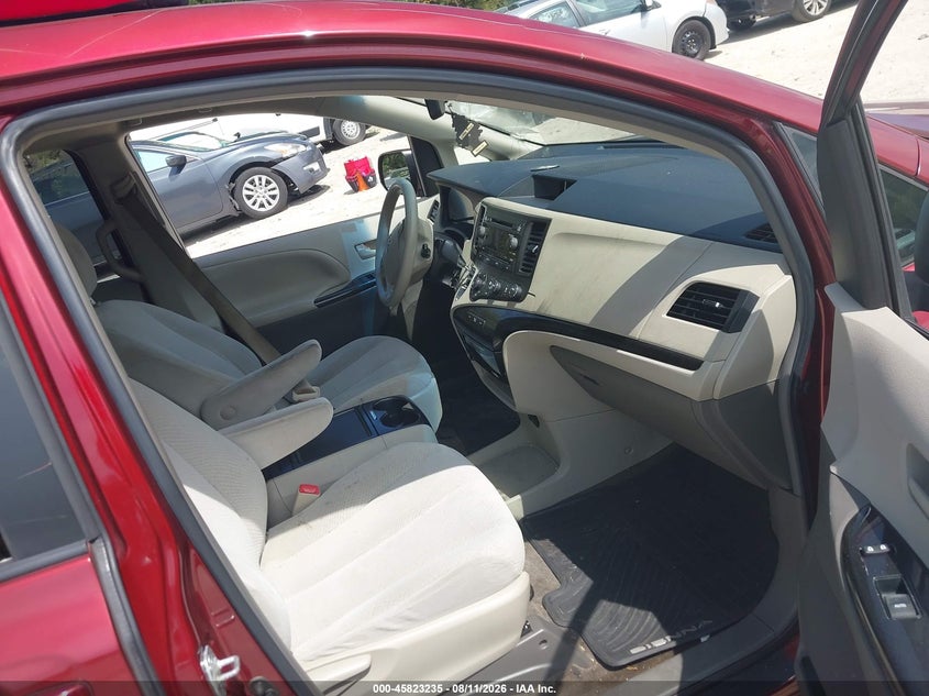 2012 TOYOTA SIENNA VAN 3.5L V-6 DOHC, VVT, 266HP