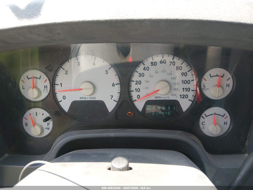 2007 DODGE RAM 2500 auction photo 7