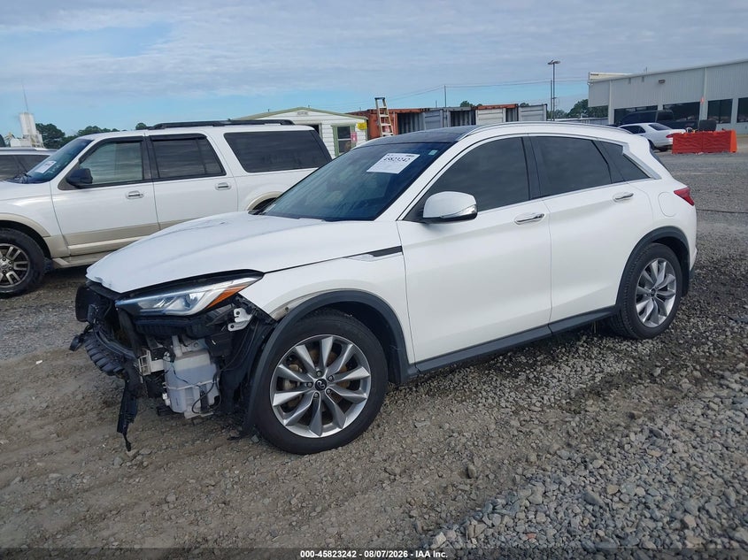 Vin: 3pcaj5m14lf111240, lot: 46322123, infiniti qx50 luxe 20202