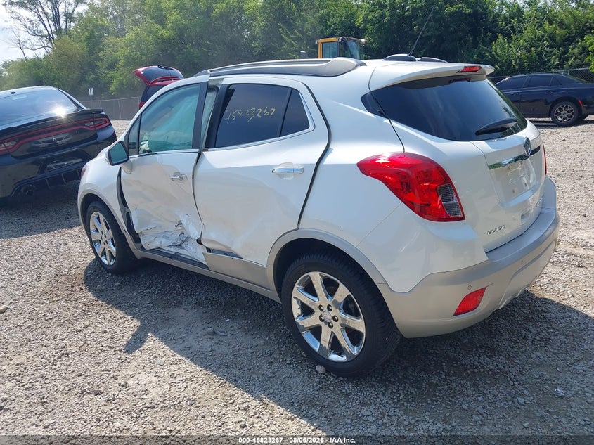 Vin: kl4cjdsb8gb706075, lot: 46322148, buick encore premium 20163