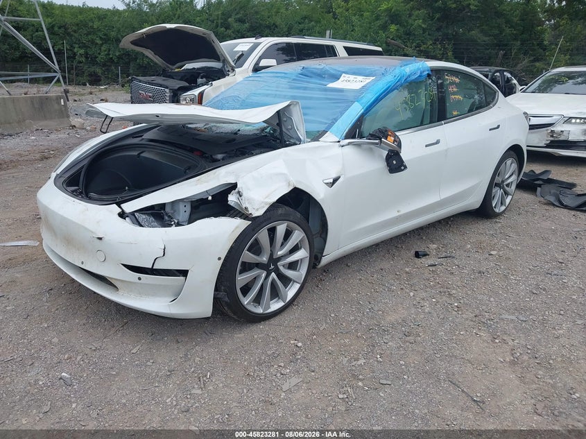 2018 TESLA MODEL 3 auction photo 2