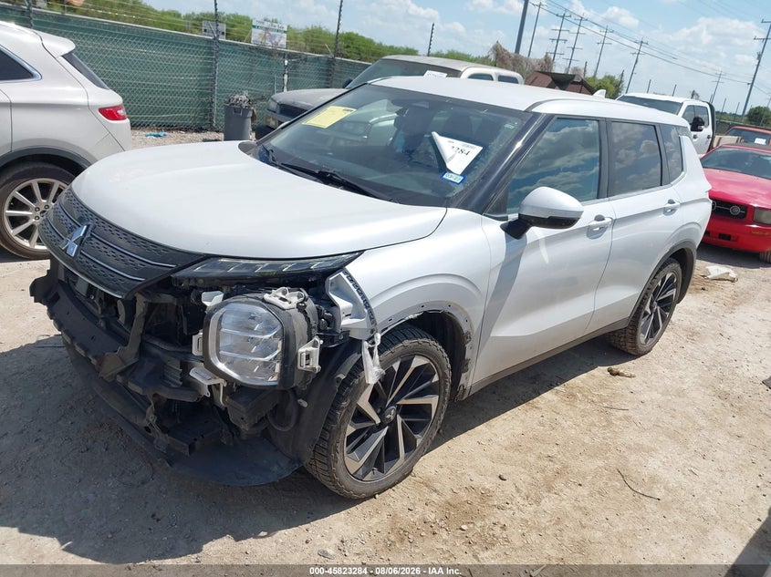 Vin: ja4j3ta8xnz064870, lot: 46322165, mitsubishi outlander es 2.5 2wd 20222