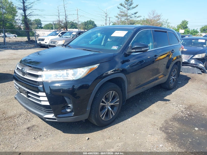 Vin: 5tdbzrfh8ks953961, lot: 46322175, toyota highlander le 20192