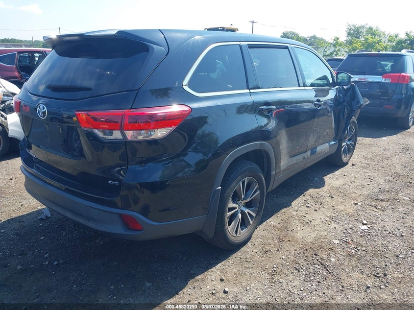 Vin: 5tdbzrfh8ks953961, lot: 46322175, toyota highlander le 20194