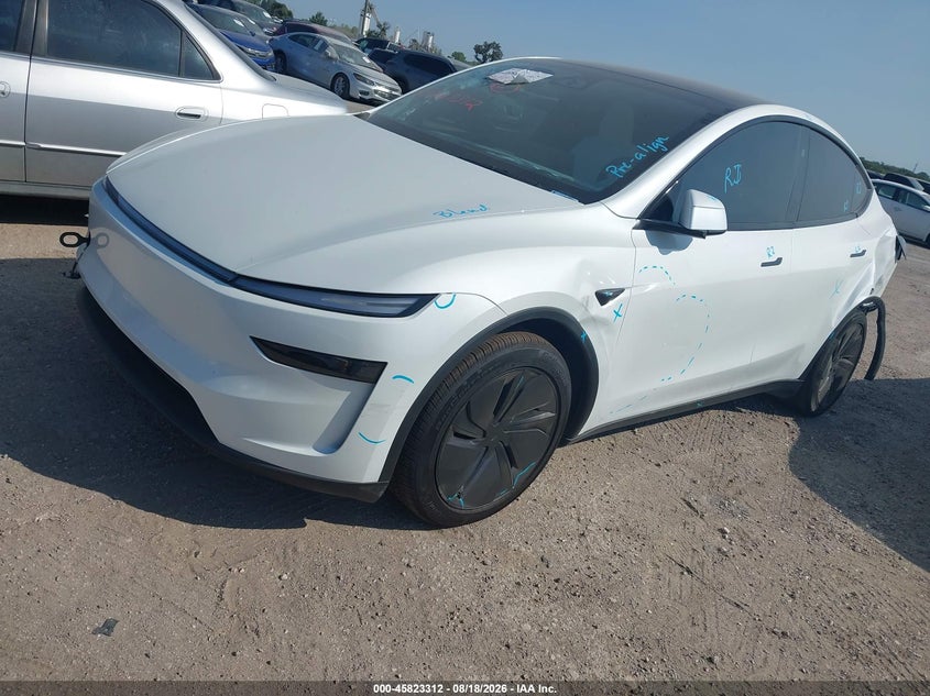 Vin: 7saygaee4tf624711, lot: 46322193, tesla model y all-wheel drive/long range launch series/premium all-wheel drive 20262