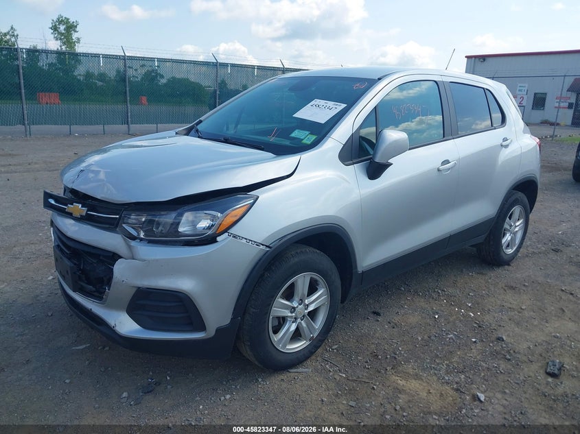 Vin: kl7cjnsm5nb544672, lot: 46322228, chevrolet trax awd ls 20222