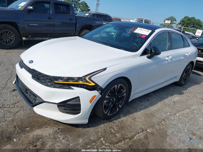 Vin: 5xxg64j21mg074021, lot: 46322229, kia k5 gt-line 20212