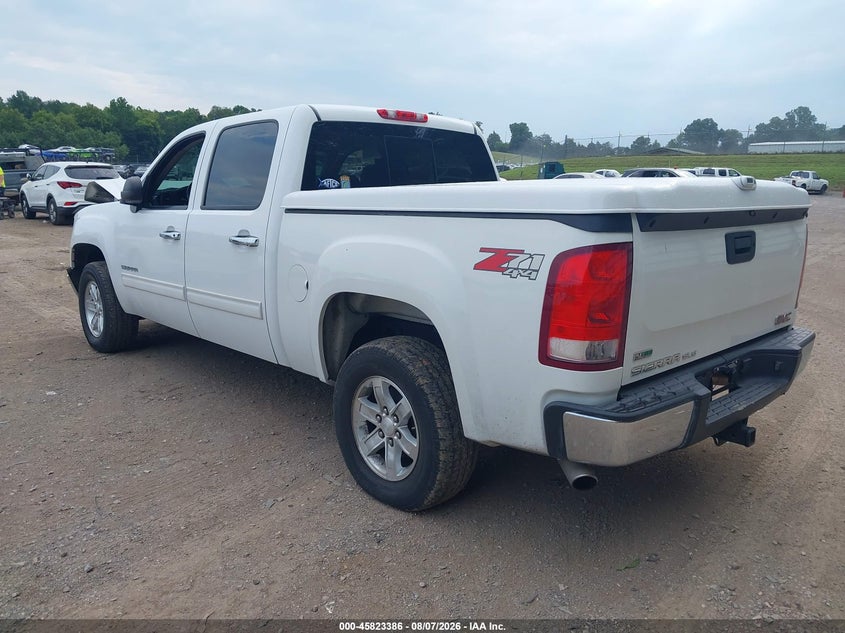 Vin: 3gtp2ve74cg135011, lot: 46322267, gmc sierra 1500 sle 20123