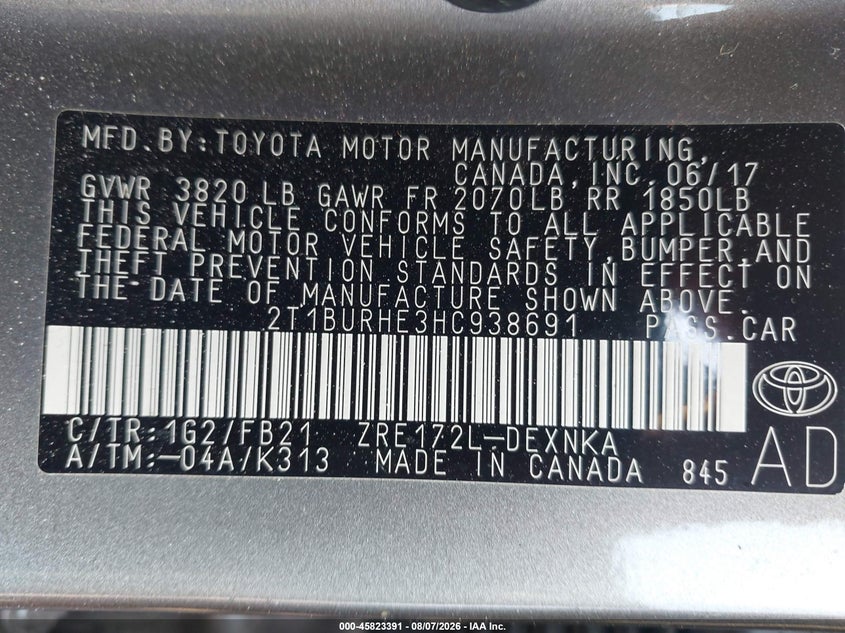 TOYOTA COROLLA - zdjęcie 9