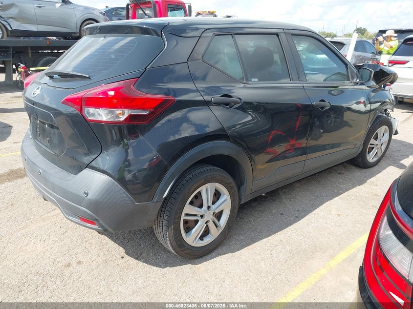 Vin: 3n1cp5bvxll479410, lot: 46322286, nissan kicks s xtronic cvt 20204