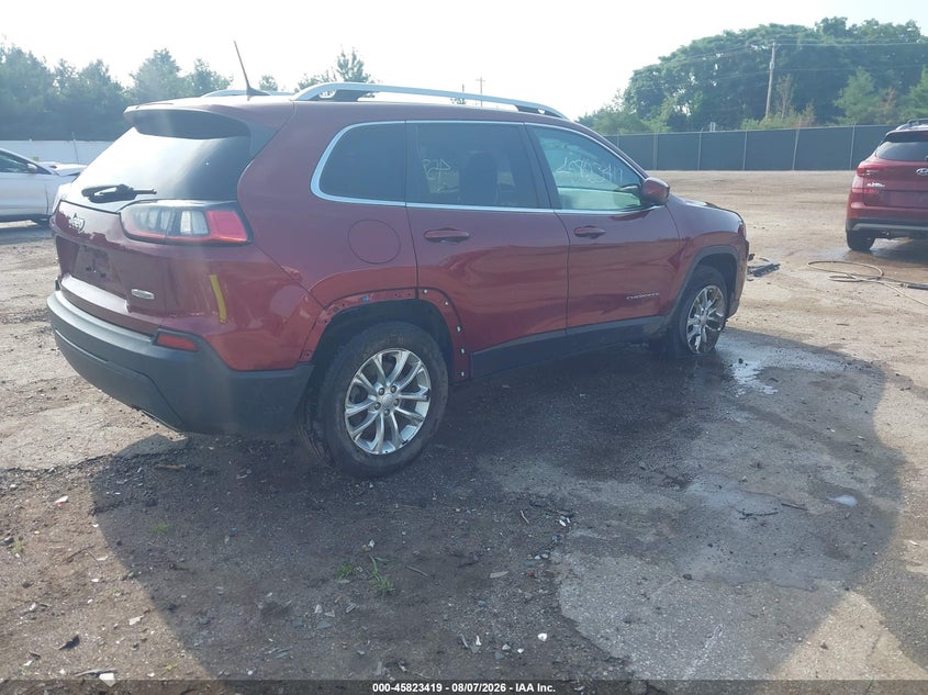 Vin: 1c4pjmcx2kd106456, lot: 46322300, jeep cherokee latitude 4x4 20194