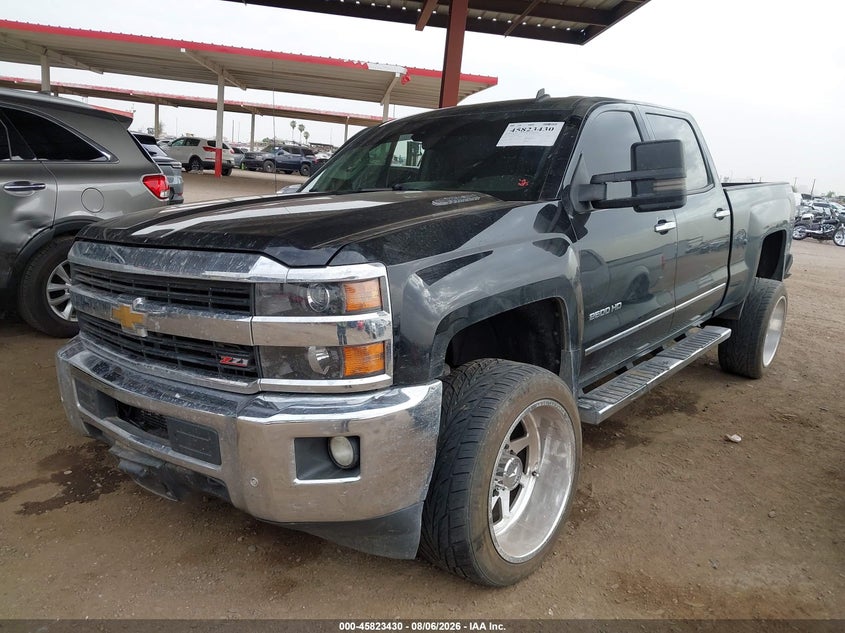 Vin: 1gc1kwe87ff163086, lot: 46322311, chevrolet silverado 2500hd ltz 20152