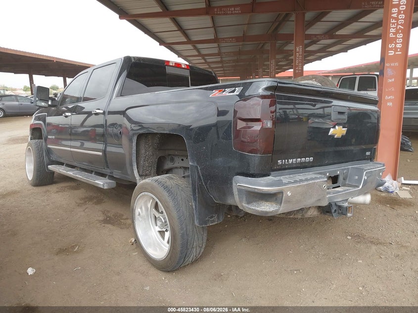 Vin: 1gc1kwe87ff163086, lot: 46322311, chevrolet silverado 2500hd ltz 20153