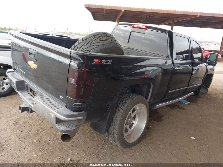 Vin: 1gc1kwe87ff163086, lot: 46322311, chevrolet silverado 2500hd ltz 20154