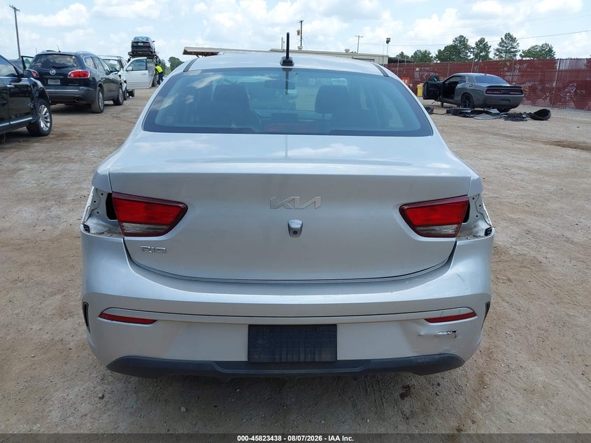 2022 KIA RIO auction photo 6