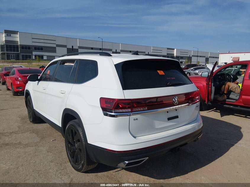 Vin: 1v2kr2ca5sc555816, lot: 46322322, volkswagen atlas 2.0t se w/technology 20253