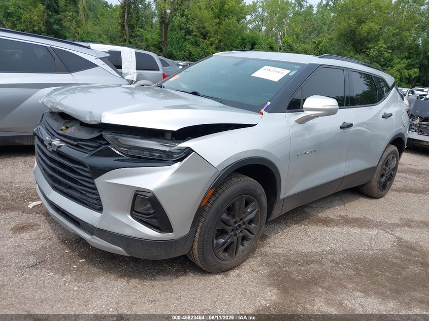 Vin: 3gnkbcrs2ls703922, lot: 46322345, chevrolet blazer fwd 2lt 20202
