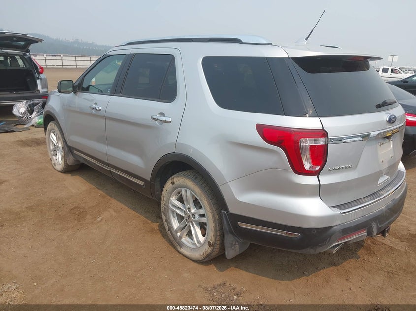 Vin: 1fm5k8fh4kga52619, lot: 46322355, ford explorer limited 20193