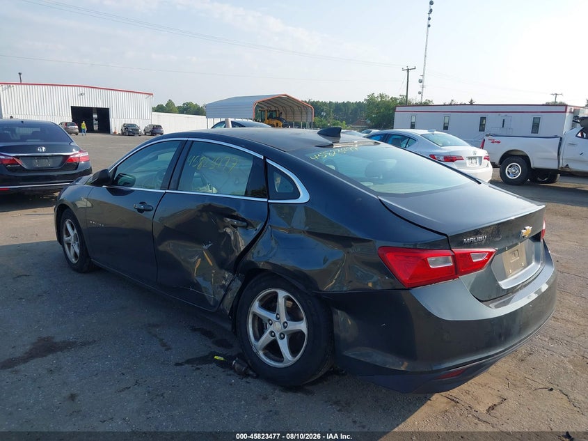 CHEVROLET MALIBU 2017 VIN 1G1ZB5STXHF107905